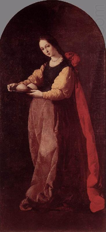 ZURBARAN  Francisco de St Agatha china oil painting image